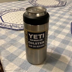 Yeti Slim Can Colster. New with Tags